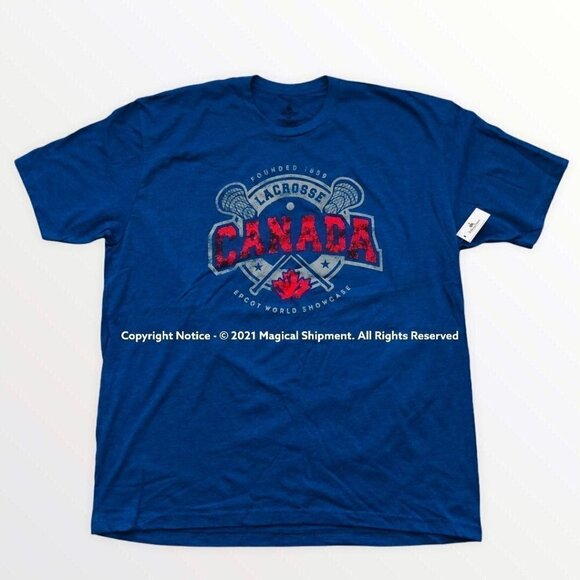 Disney Parks - EPCOT World Showcase - Canada Lacrosse Shirt - Picture 1 of 3